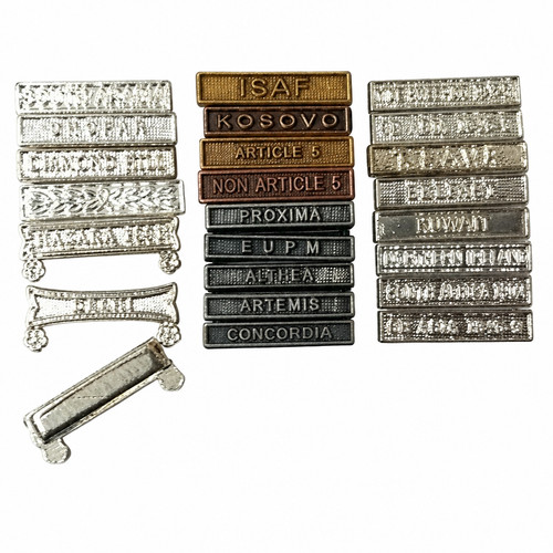 Miniature medal clasps ribbon - clasps,