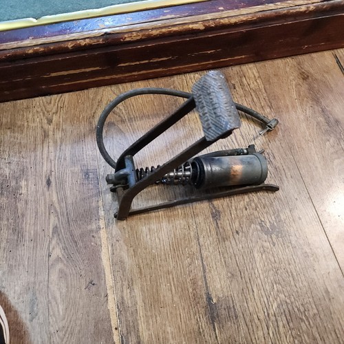 Vintage dunlop minor foot pump - vintage,
