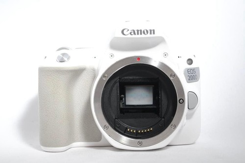 Canon eos 200d white - canon, with