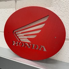 Honda Wing Motorcycle Sign
