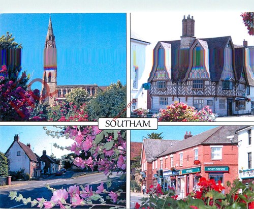 Picture postcard southam - picture, postcard>>southam