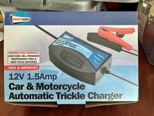 Car Battery Trickle Charger Automatic 12V Gel Lead Streetwize Car Motorcycle