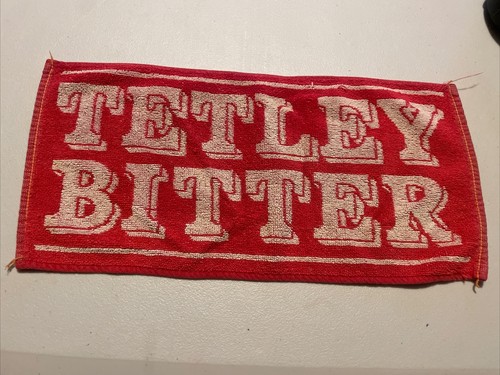 Tetley bitter bar towel - tetley, 16”