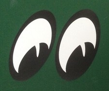 Moon eyes 1 Pair. black &