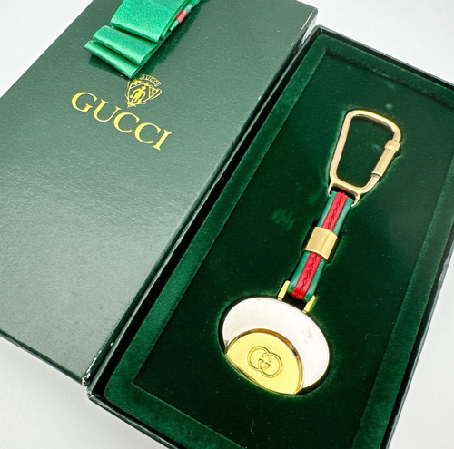 Gucci keyring interlocking - keyring,