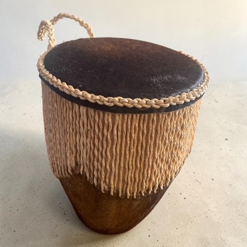 Vintage african hand drum - vintage,