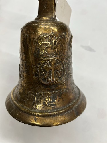 Vintage bronze mission bell - vintage,