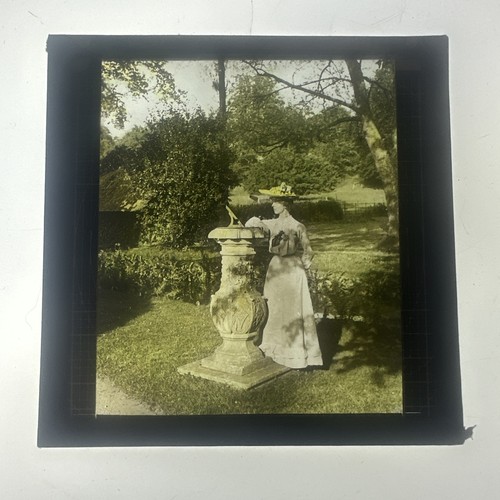 Antique magic lantern - lantern, slide
