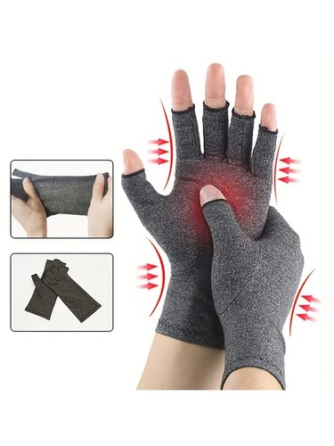Thermal fingerless gloves mens - fingerless,