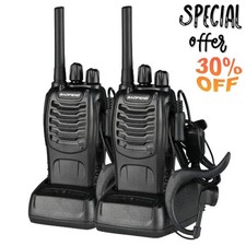 2x Baofeng BF-88E 1500mAh