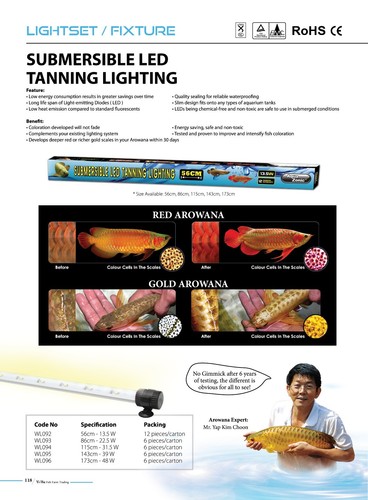 Aqua zonic arowana led - aqua, tanning