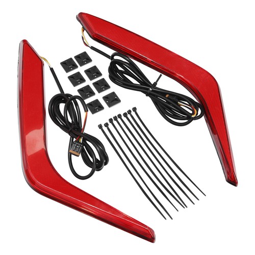 Led rear saddlebag - saddlebag, accents