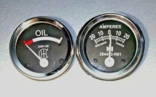 Gauge Set Oil & Amp for