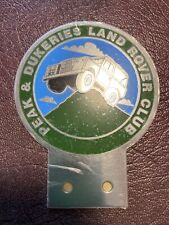 Land Rover  Club Car  badge