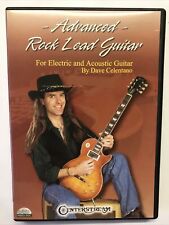 Advanced Rock Lead Guitar by Dave Celentano Tuition (DVD) Region Free (U280)