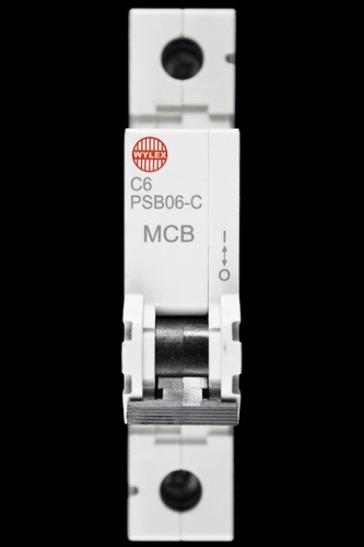Wylex amp curve 10ka - 6, c