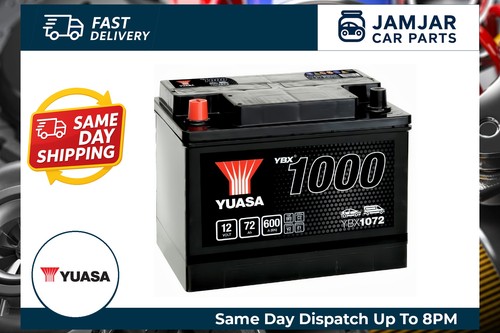 Yuasa car battery 12v 72ah - car,