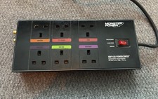Monster Power HDP 450 Powercenter 6 Gang Surge Protected For Home Theatre