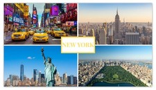 Fridge Magnet New York USA