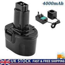 4.0Ah 7.2V Battery/Charger For Dewalt DE9057,DW968K,DE9085,DW9057,DW920K2,DW925K