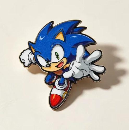 Sonic the hedgehog enamel - the,