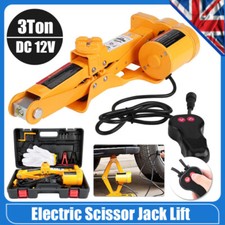  3 Ton 12V DC Automotive Car Electric Hydraulic Floor Jack Lift Garage Equipment