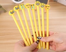 4-24pc Funky Emoji Ballpoint