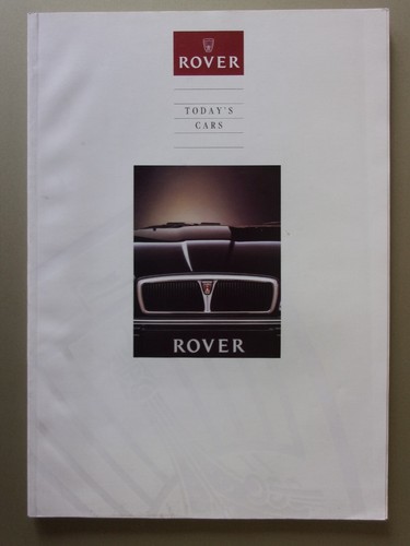 Rover range 1991 1992 mkt - range, uk