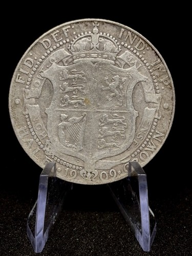Half crown 1909 edwardvi - crown,