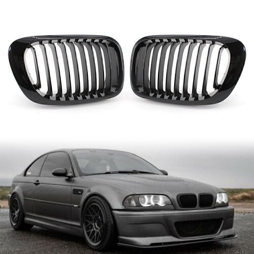 Front kidney bumper grille - front, for