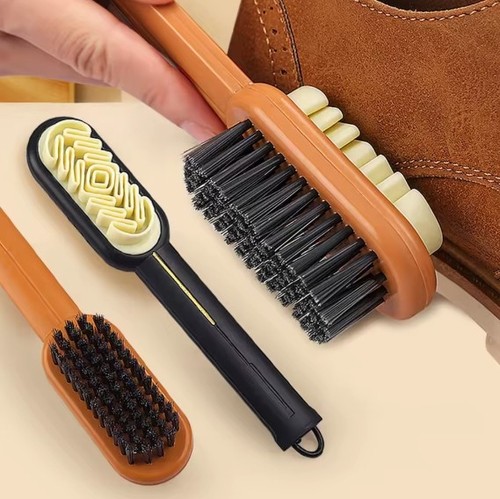 Suede shoe brush cleaner with - shoe,