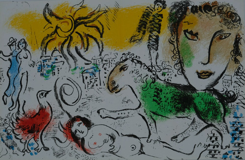Marc chagall green - marc, chagall: