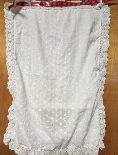 Vintage white eyelet - vintage,