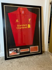 Steven Gerrard Hand Signed And