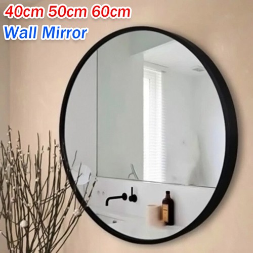 Large round wall mirror - large,