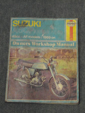 Haynes SUZUKI A50P, A50, & AS50 1969 on 49cc 1977 edition