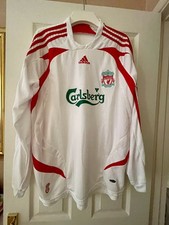 Adidas Liverpool FC 2007/2008 -9 TORRES Adidas Long Sleeve Shirt  XL  Carlsberg