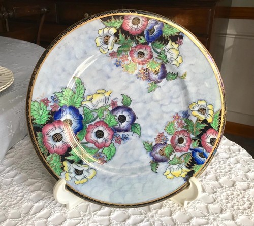 Maling pottery anemone gray - anemone,