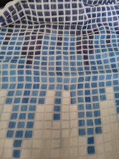 VINTAGE RETRO 1970'S CHEESECLOTH FABRIC - BRIGHT COLOURS - CRAFT PROJECT