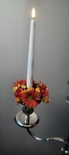 2 X Artificial Flower Candle