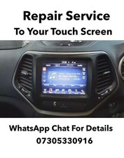Jeep Grand Cherokee 2014 to 2017 Uconnect Multimedia Touch Screen Repair Service