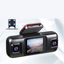 2" 4 Channel Dash Cam Driving