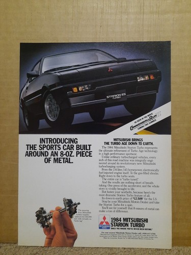 1984 mitsubishi starion - starion, es