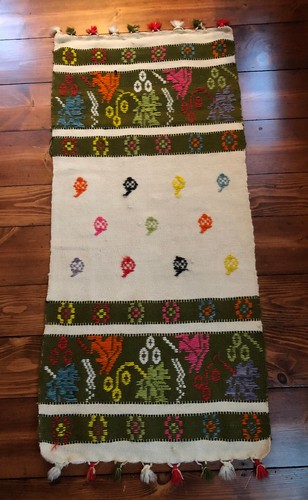 Vintage greek woven wall - greek,