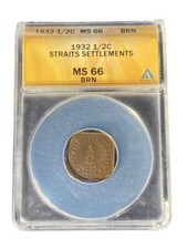 1932 1/2 Cent Straits