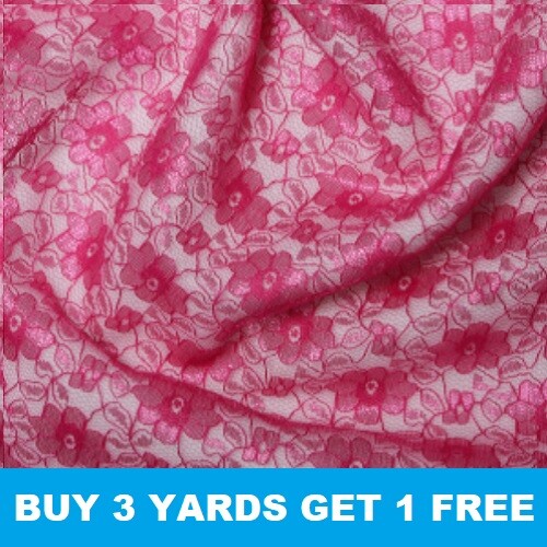 Floral flowers net lace - net, crafts