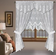 Shabby Chic Floral Lace Window