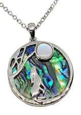 Moon Gazing Hare Pendant