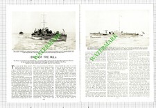 The Motor Launch Patrol MLs Royal Naval Volunteer Reserve - 1930s Article