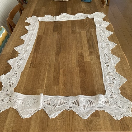 Lace rectangular tablecloth - lace,